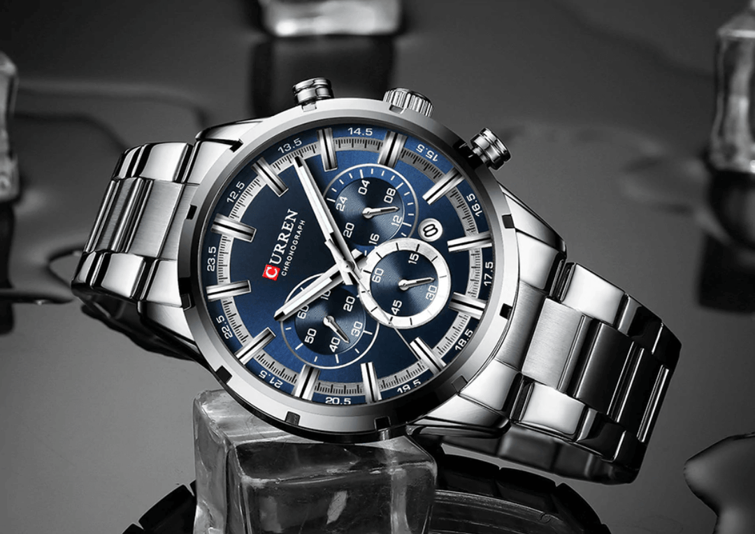 Curren Business Kronograf Klocka