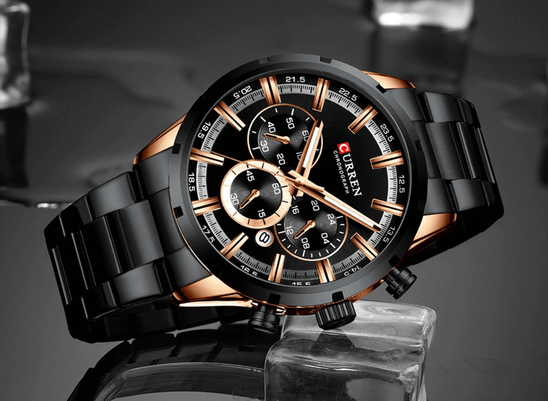 Curren Business Kronograf Klocka