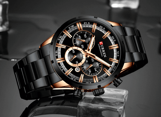 Curren Business Kronograf Klocka