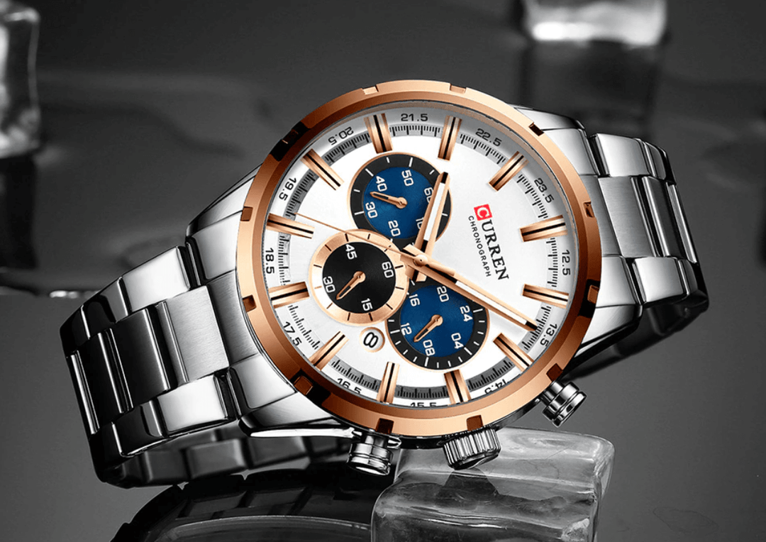 Curren Business Kronograf Klocka