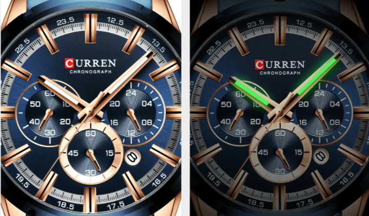 Curren Business Kronograf Klocka