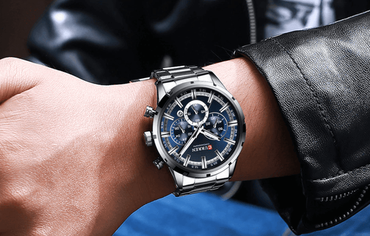Curren Business Kronograf Klocka