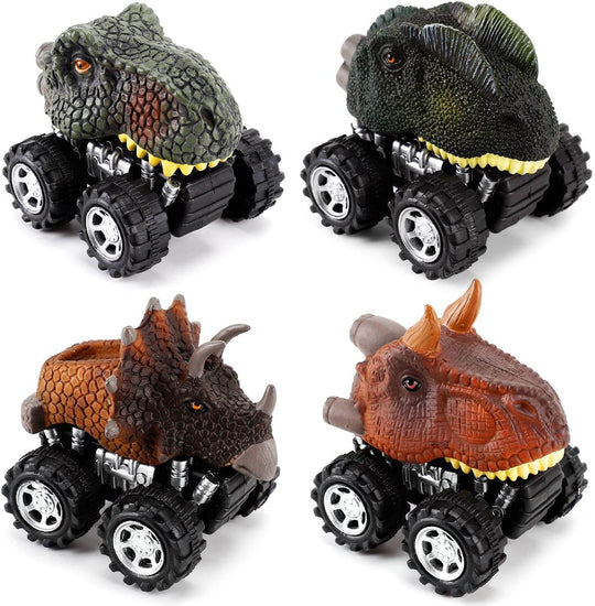Mini bil för dinosaurier