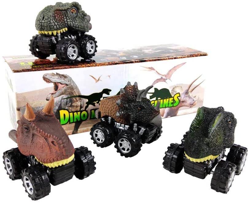 Mini bil för dinosaurier