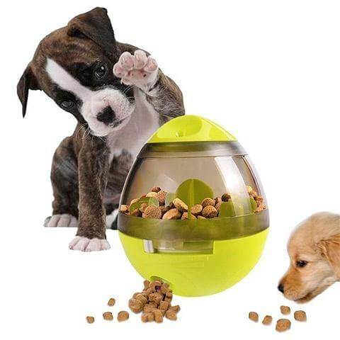 Interaktiv hundmatare boll