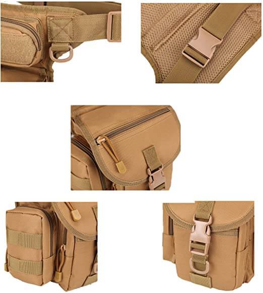 Tactical Drop Leg Bag för män