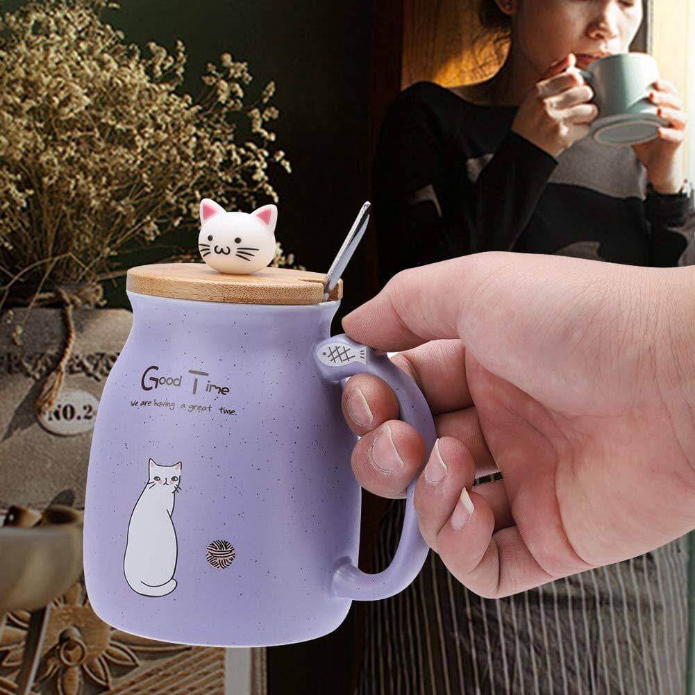 Keramisk kattmugg