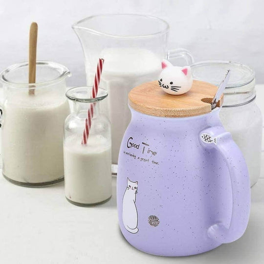 Keramisk kattmugg