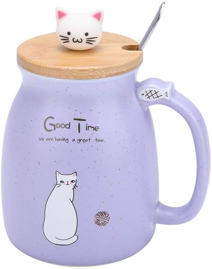Keramisk kattmugg
