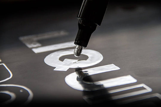 Flytande spegel Chrome Marker