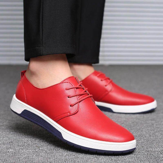 Oxford Läder Casual Skor