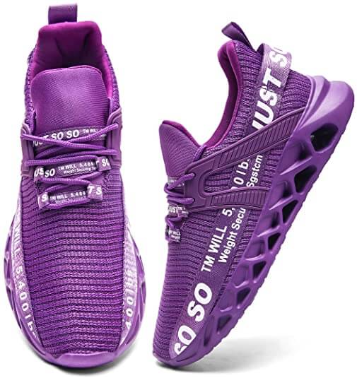 Unisex andningsbara skor med stötdämpning Sneakers