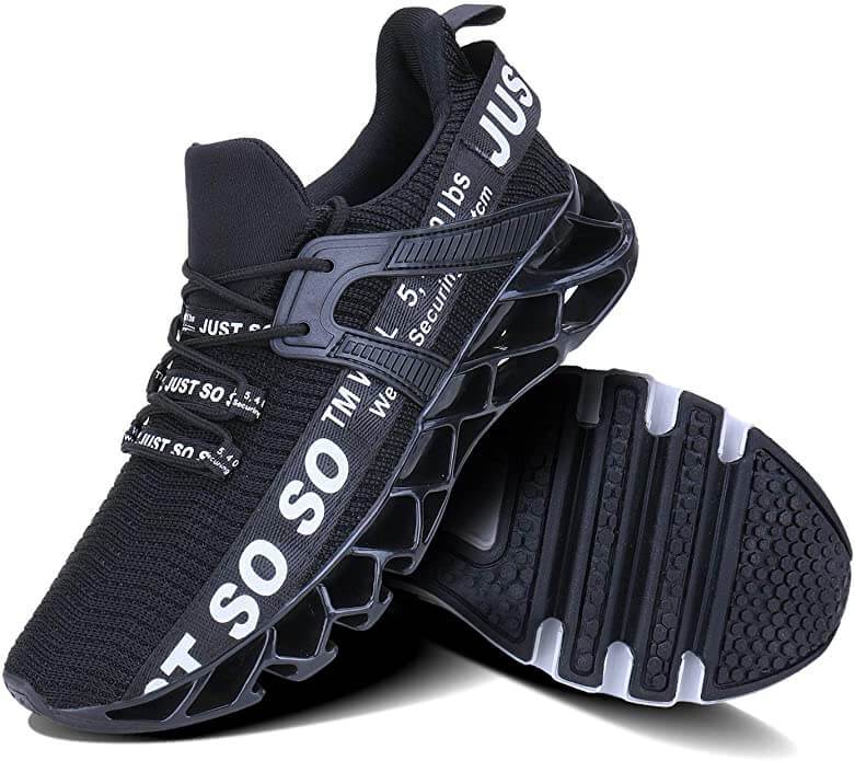 Unisex andningsbara skor med stötdämpning Sneakers