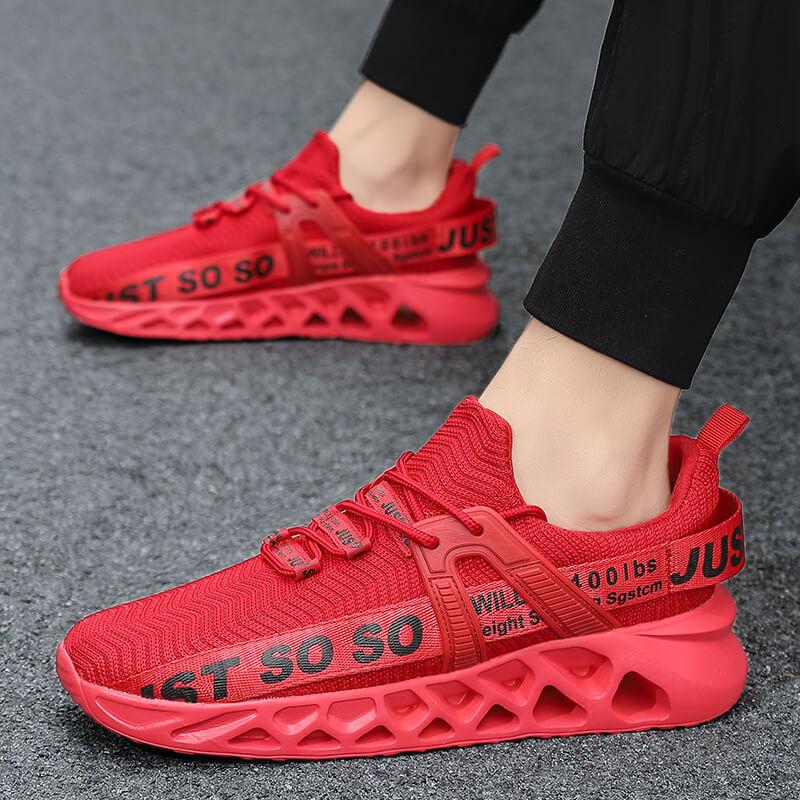 Unisex andningsbara skor med stötdämpning Sneakers
