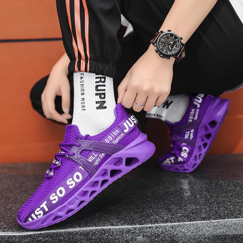 Unisex andningsbara skor med stötdämpning Sneakers