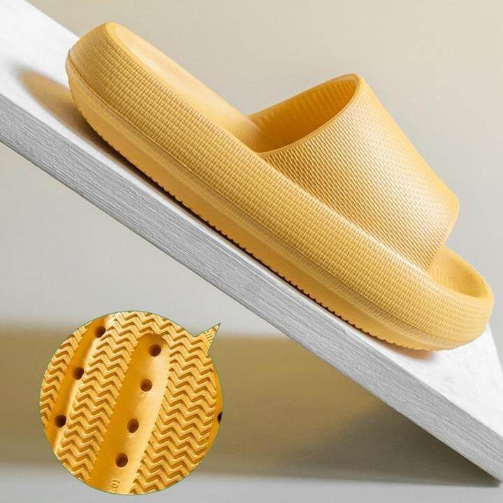 Universella snabbtorkande, förtjockade och halkfria sandaler
