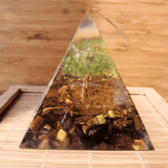 Boom des Levens - Orgonite Piramide Belleza