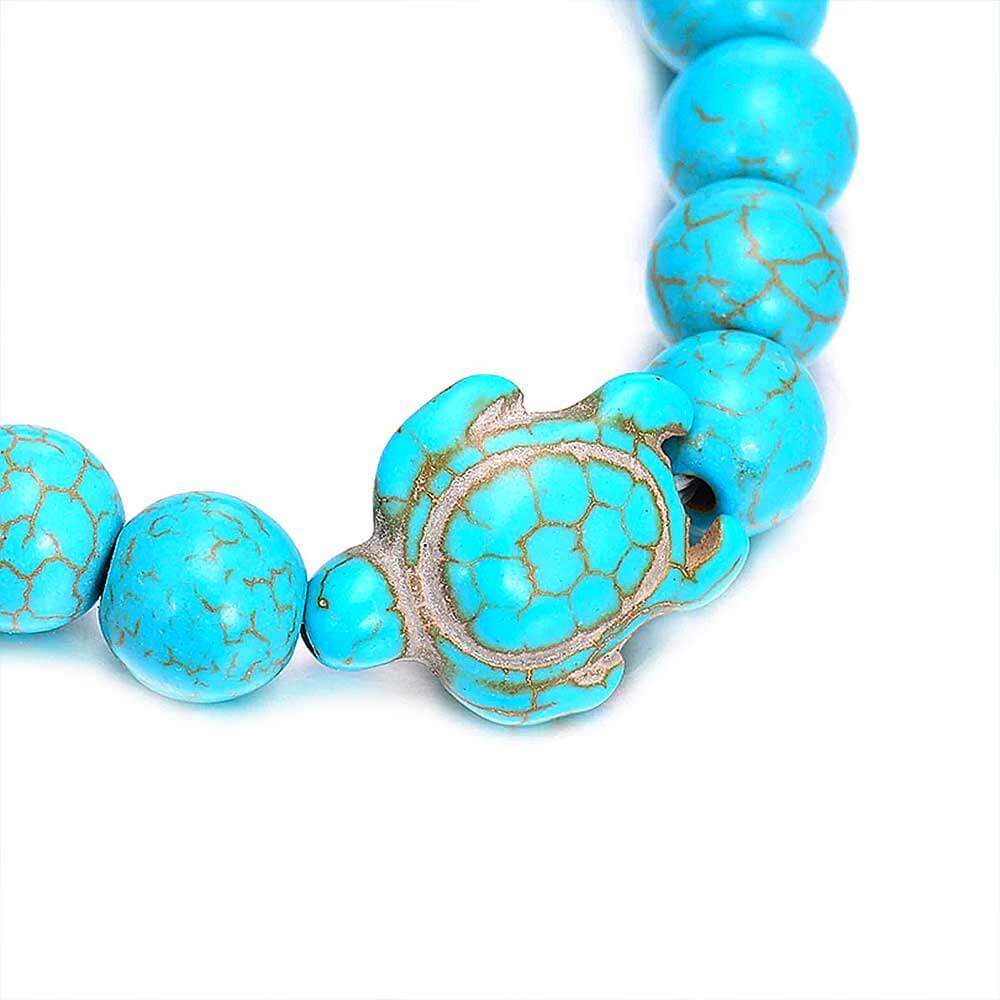 Turkos Beaded Turtle Armband