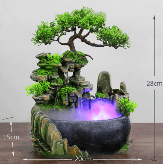 Feng Shui Flödande Vattenfontän