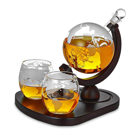 Globe Whiskey karaffset