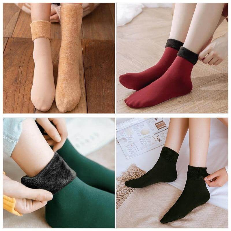 Snugly | Velvet vinter termiska strumpor (1+2 par GRATIS)